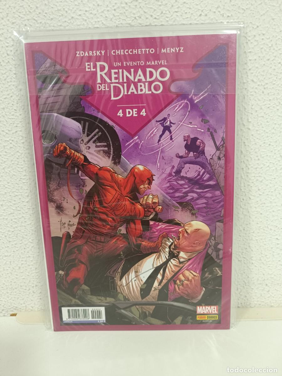 C&oacute;mics: EL REINADO DEL DIABLO - Coleccion Completa - 4 numeros - Marvel - Panini - Foto 5