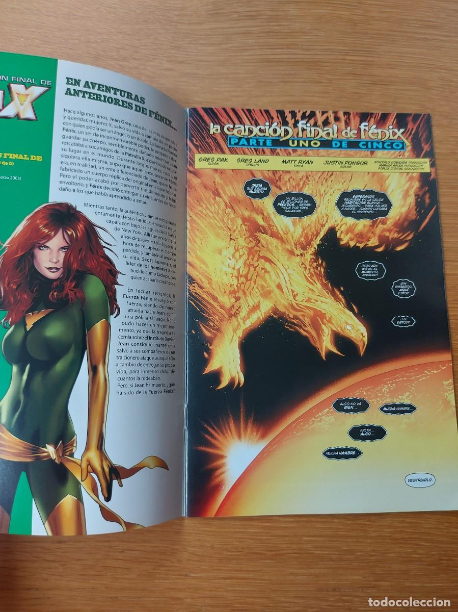 C&oacute;mics: X MEN: LA CANCI&Oacute;N FINAL DE FENIX N.&ordm; 1 (DE 5). GRAPA. PANINI. MARVEL. 2006. - Foto 3