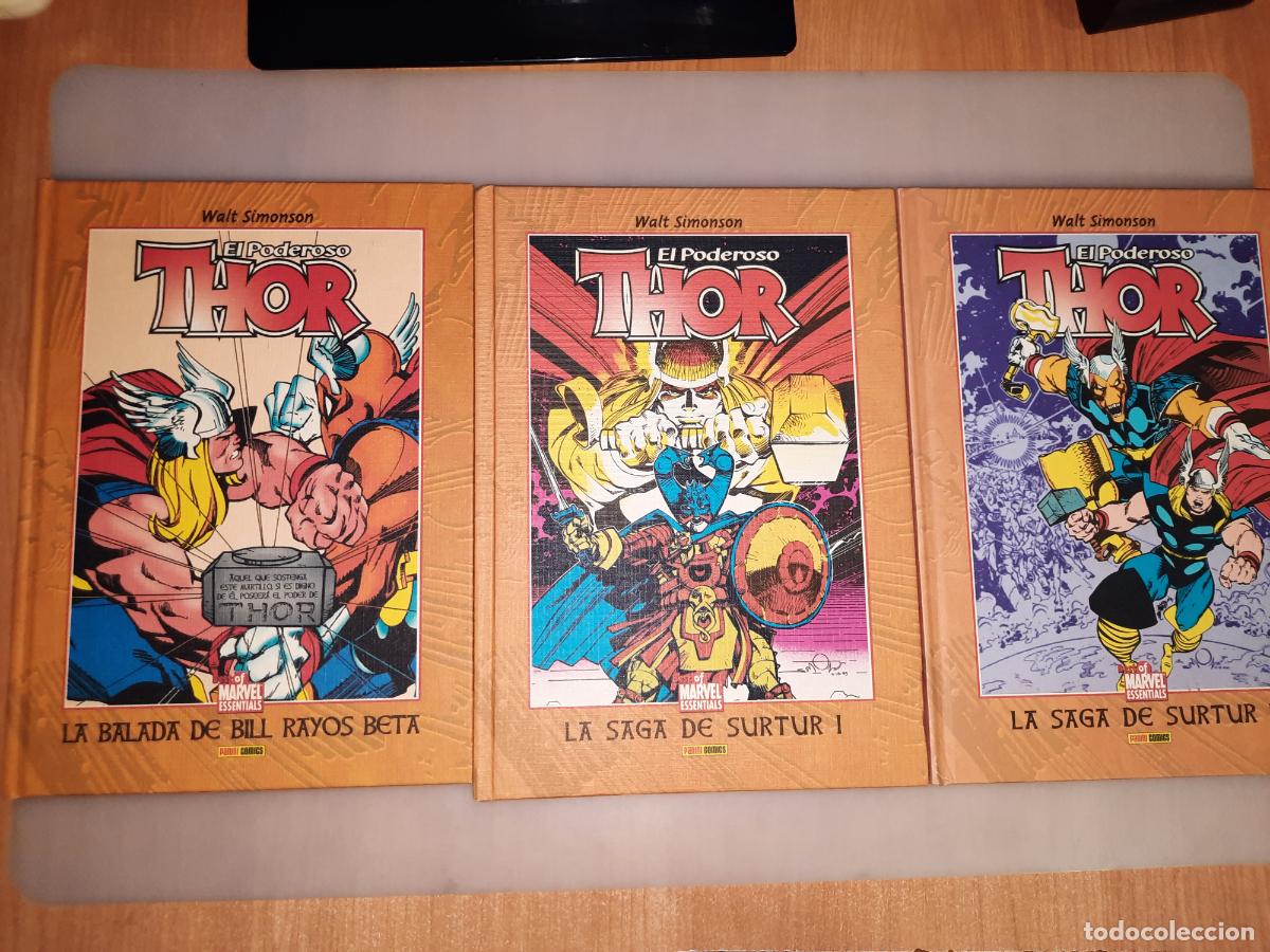 C&oacute;mics: EL PODEROSO THOR - N&ordm; 1 AL 3 - ED. PANINI - Foto 1