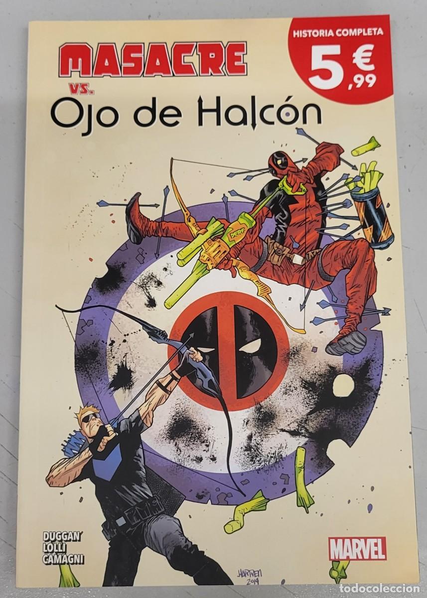 C&oacute;mics: MASACRE VS OJO DE HALCON / MARVEL - PANINI - Foto 1
