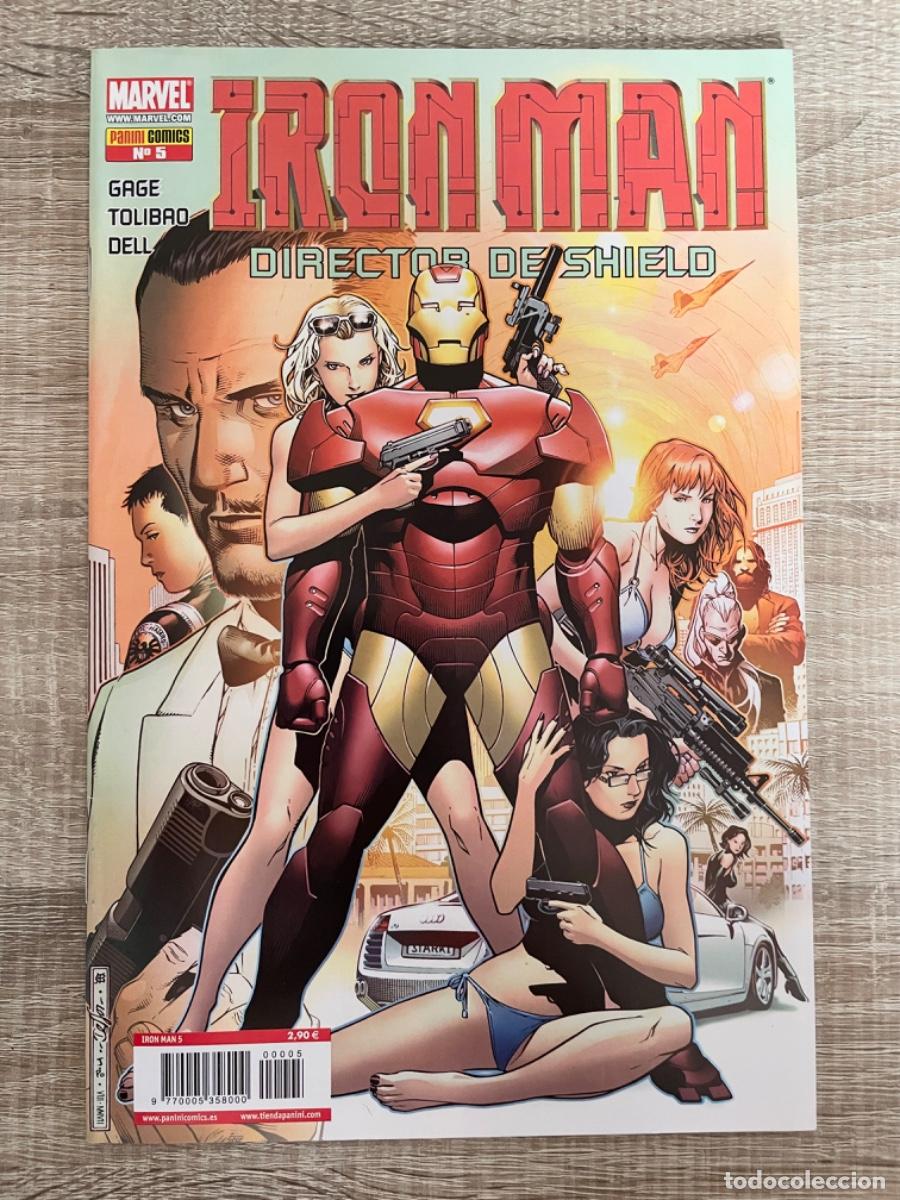 C&oacute;mics: C&oacute;mic &rdquo;Iron Man: Director de Shield n&ordm;5&rdquo; de Editorial Panini C&oacute;mics. - Foto 1