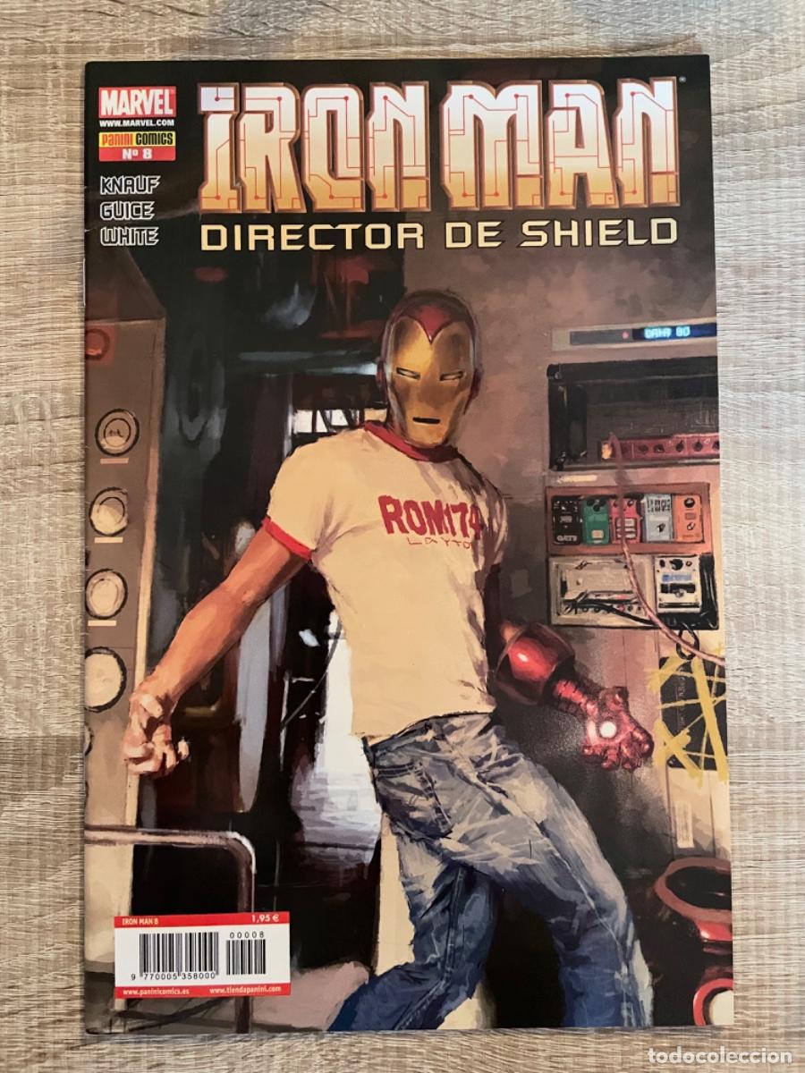 C&oacute;mics: C&oacute;mic &rdquo;Iron Man: Director de Shield n&ordm;8&rdquo; de Editorial Panini C&oacute;mics. - Foto 1