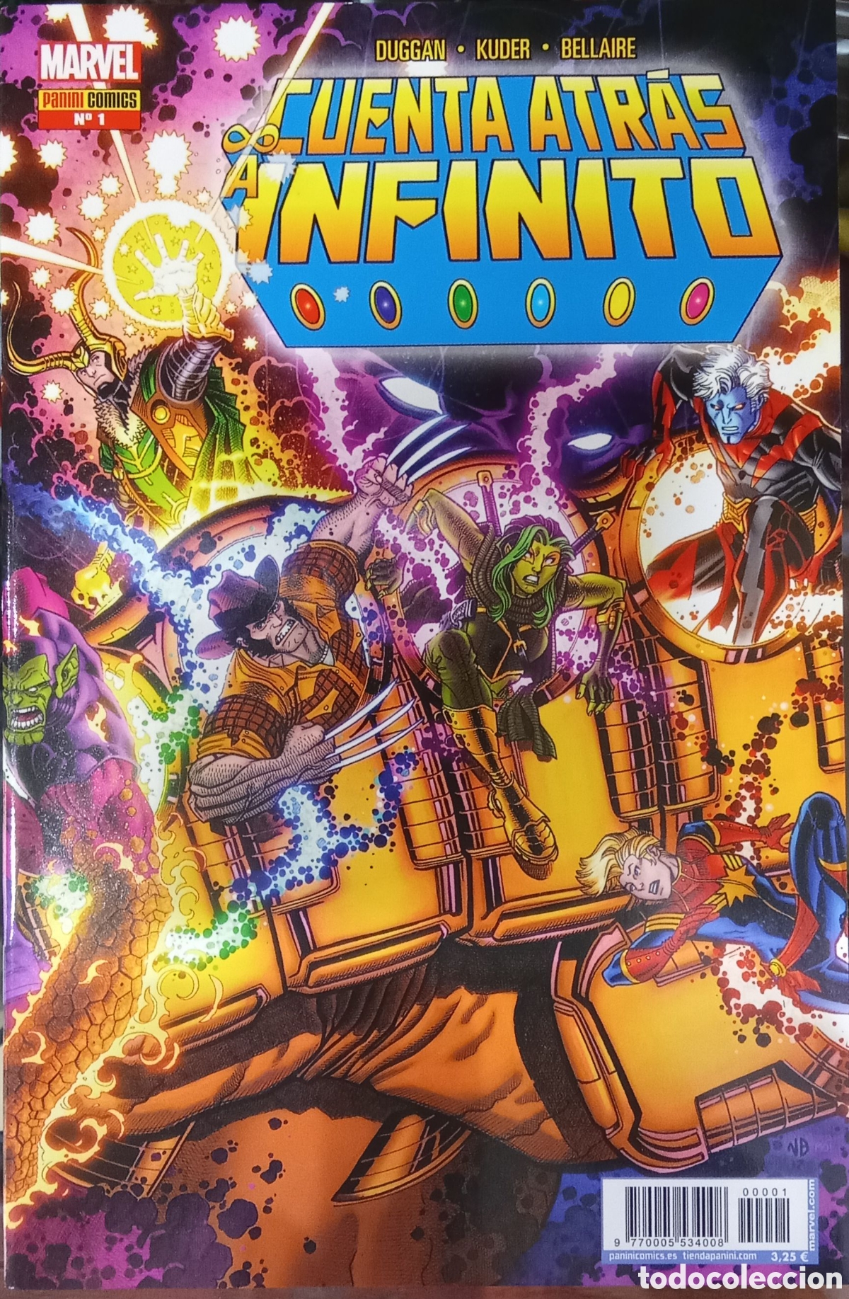 C&oacute;mics: CUENTA ATR&Aacute;S A INFINITO N&ordm; 1 - PANINI - Foto 1