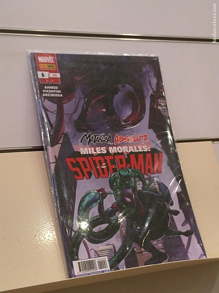 C&oacute;mics: MILES MORALES SPIDERMAN N&ordm; 6-35 MARVEL - PANINI - Foto 1