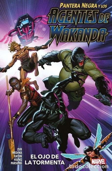 C&oacute;mics: Pantera Negra y los Agentes de Wakanda. TOMO PANINI. - Foto 1