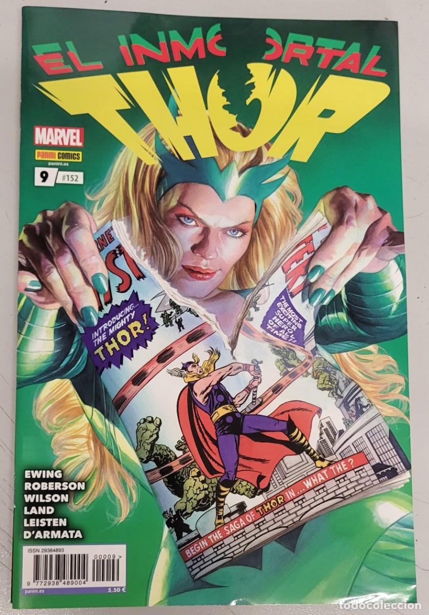 C&oacute;mics: EL INMORTAL THOR VOL 8 N&ordm; 9 / 152 / MARVEL - PANINI - Foto 1