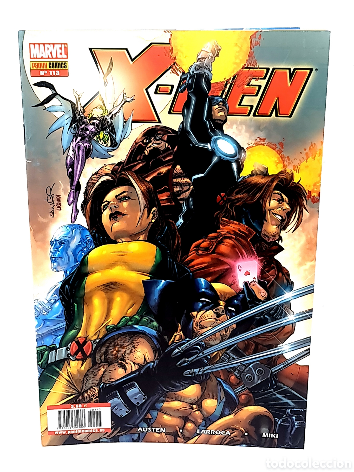 C&oacute;mics: CASI EXCELENTE ESTADO X-MEN 113 PANINI COMICS GRAPA - Foto 1