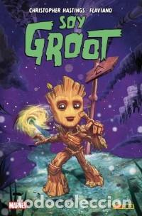 Comics: COL. 100 % MARVEL HC SOY GROOT - PANINI - CARTONE - ESTADO EXCELENTE - MTFA