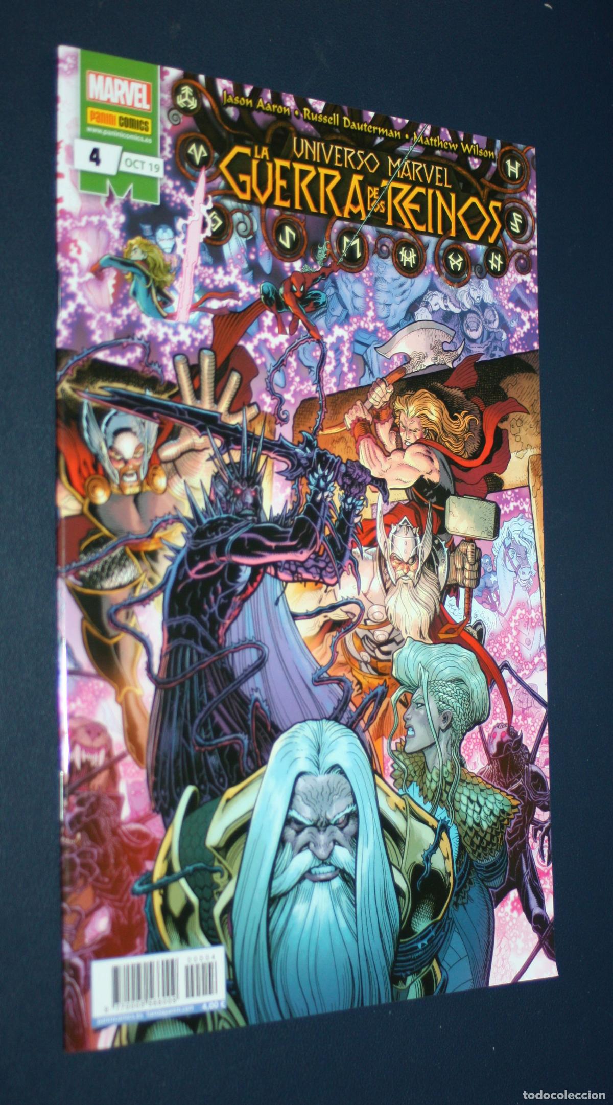 Comics: UNIVERSO MARVEL : GUERRAS DE LOS REINOS N&ordm; 04- nuevo y rebajado -