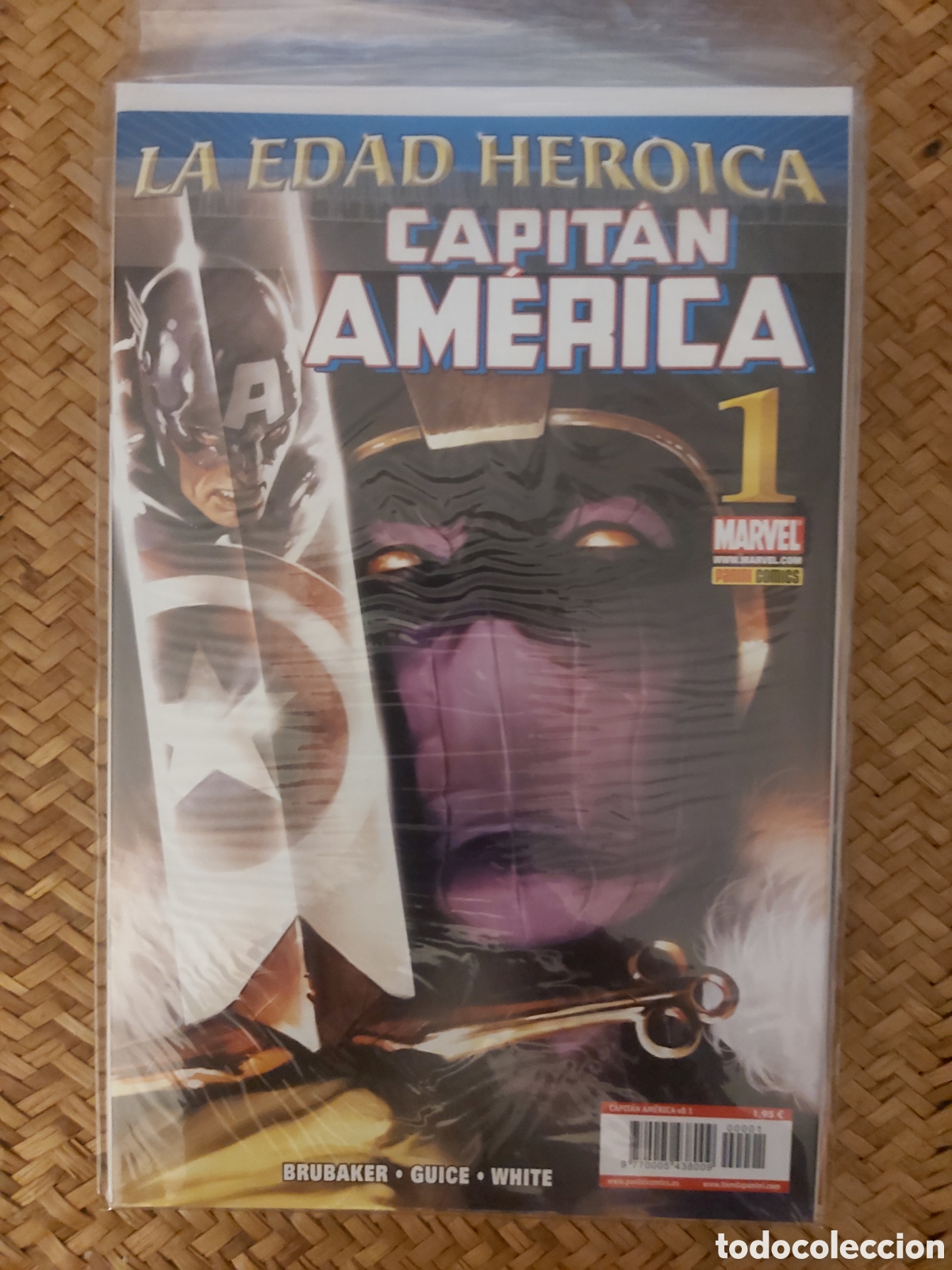 C&oacute;mics: CAPIT&Aacute;N AM&Eacute;RICA SERIE COMPLETA ED BRUNAKER. PANINI COMICS. MARVEL. - Foto 2