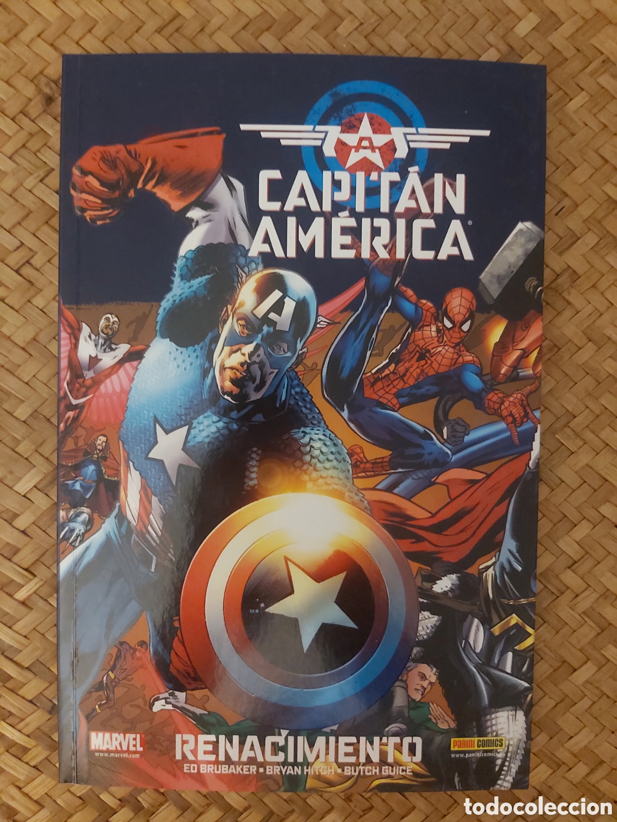 C&oacute;mics: CAPIT&Aacute;N AM&Eacute;RICA SERIE COMPLETA ED BRUNAKER. PANINI COMICS. MARVEL. - Foto 3