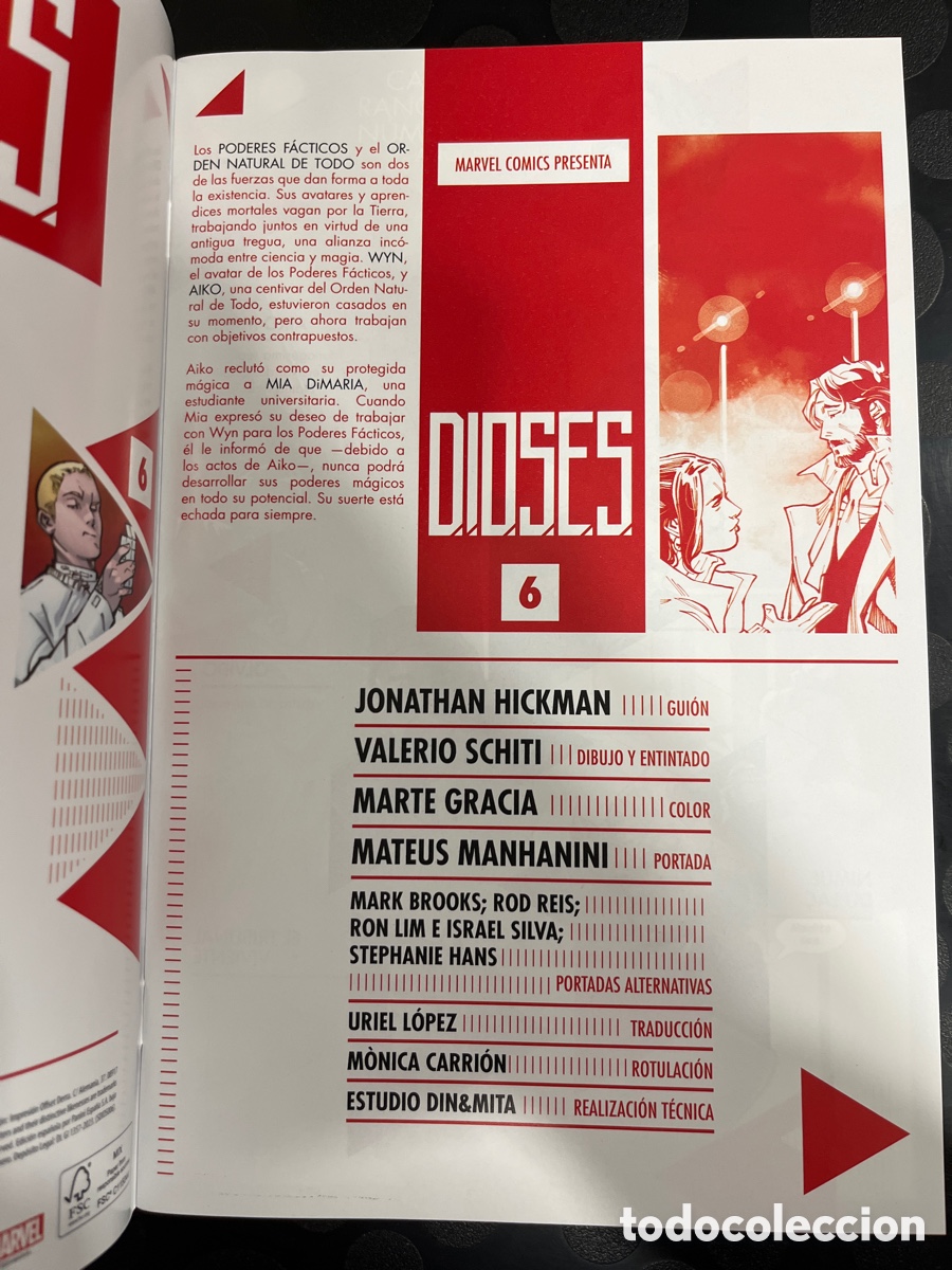 C&oacute;mics: D.I.O.S.E.S. N.6 DIOSES ( 2024 ) - Foto 3