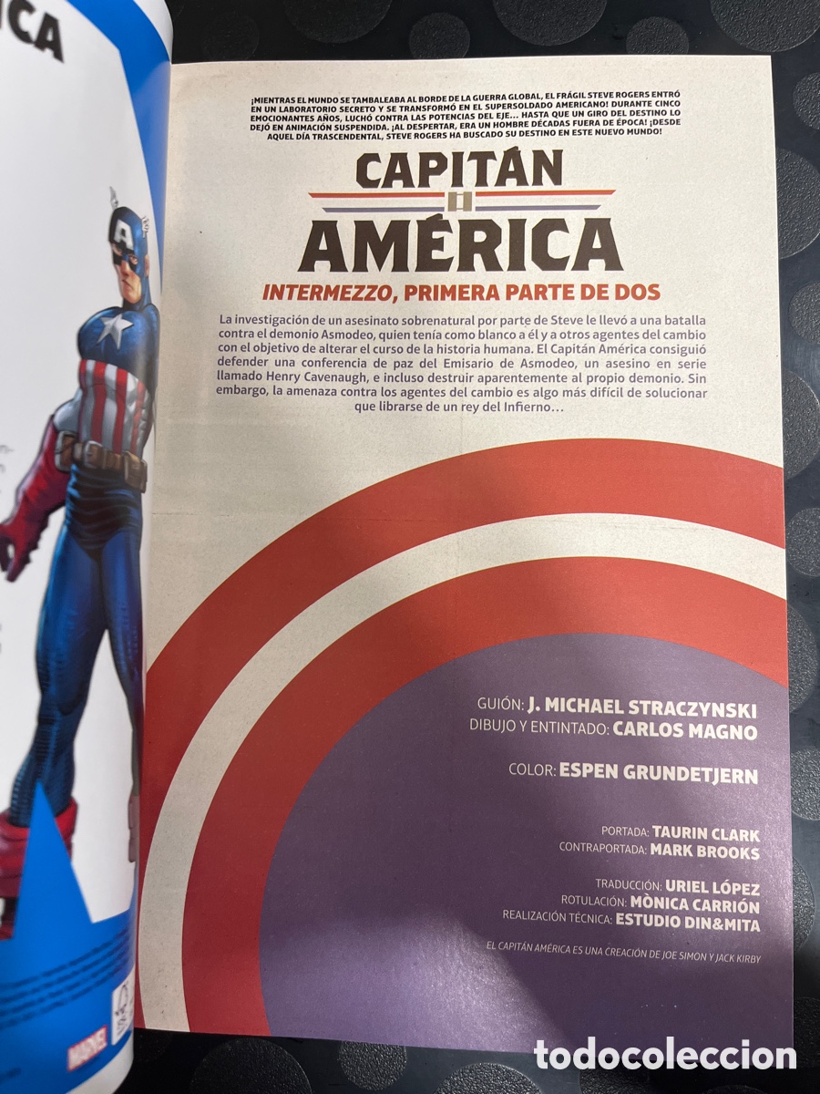 C&oacute;mics: CAPIT&Aacute;N AM&Eacute;RICA VOL.8 N.162 / 7 INTERMEZZO ( 2011/... ) - Foto 3