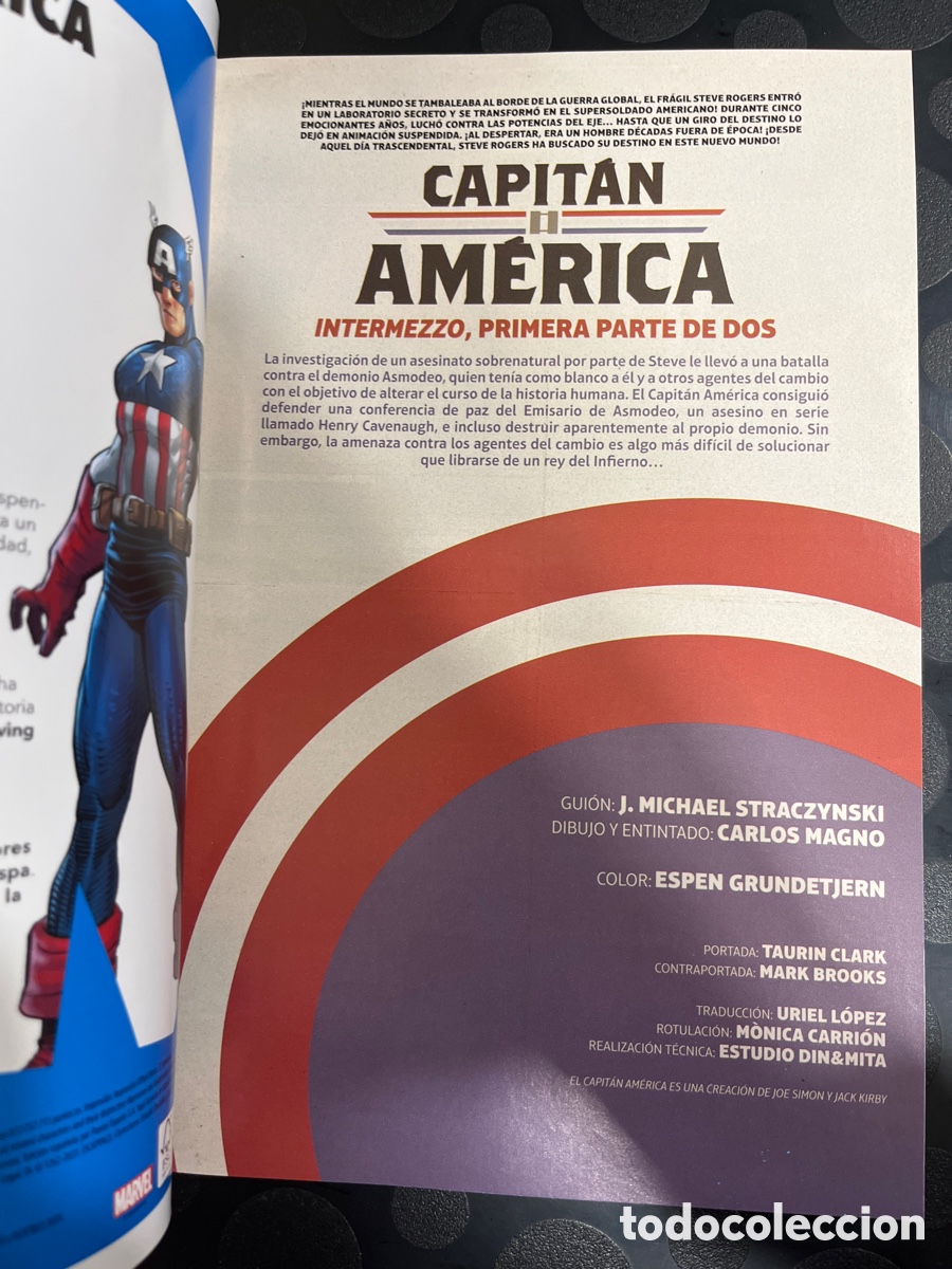 C&oacute;mics: CAPIT&Aacute;N AM&Eacute;RICA VOL.8 N.162 / 7 INTERMEZZO ( 2011/... ) - Foto 3