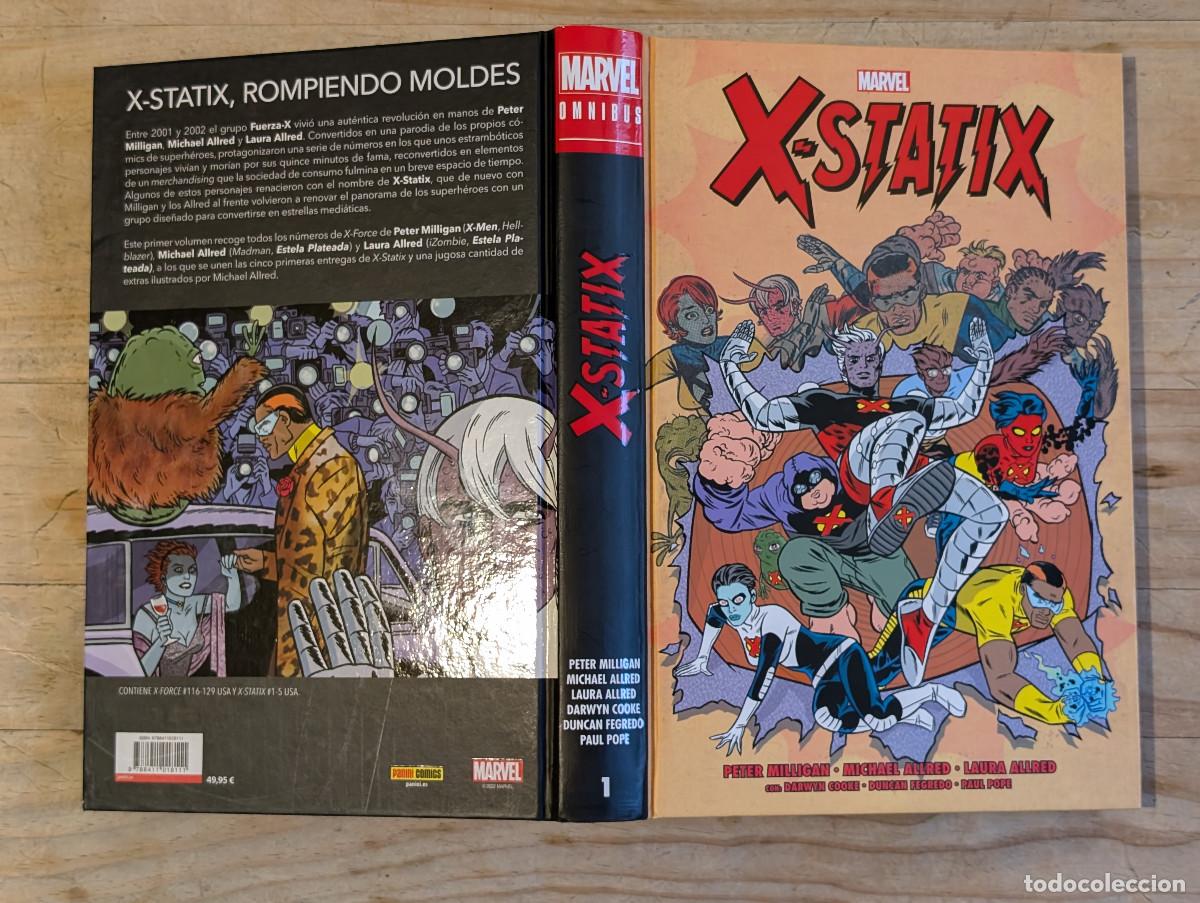 C&oacute;mics: X-STATIX MARVEL OMNIBUS # 1 (PANINI) - 2022 - Foto 2