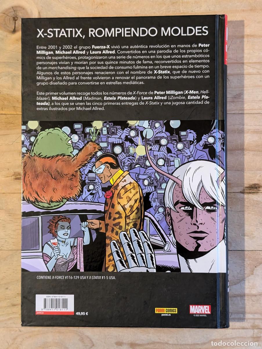 C&oacute;mics: X-STATIX MARVEL OMNIBUS # 1 (PANINI) - 2022 - Foto 3