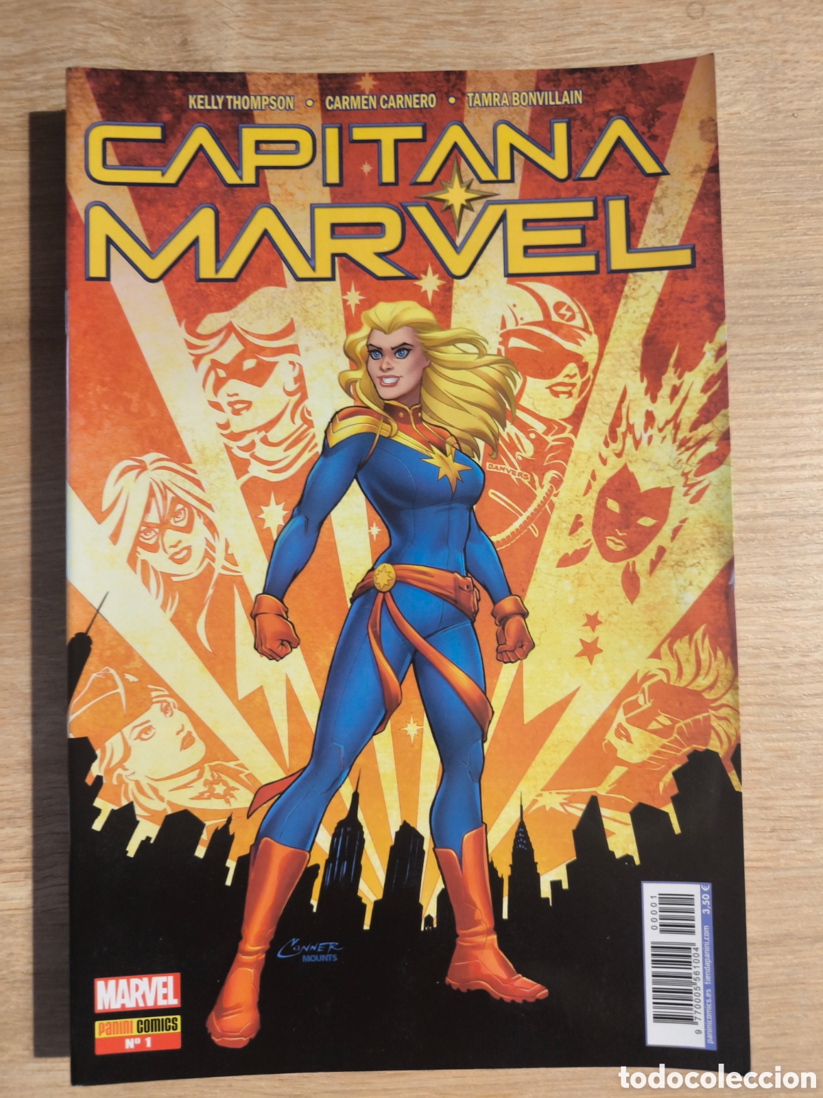 C&oacute;mics: Capitana marvel. 1 a 13. Grapa. Thompson - Foto 1