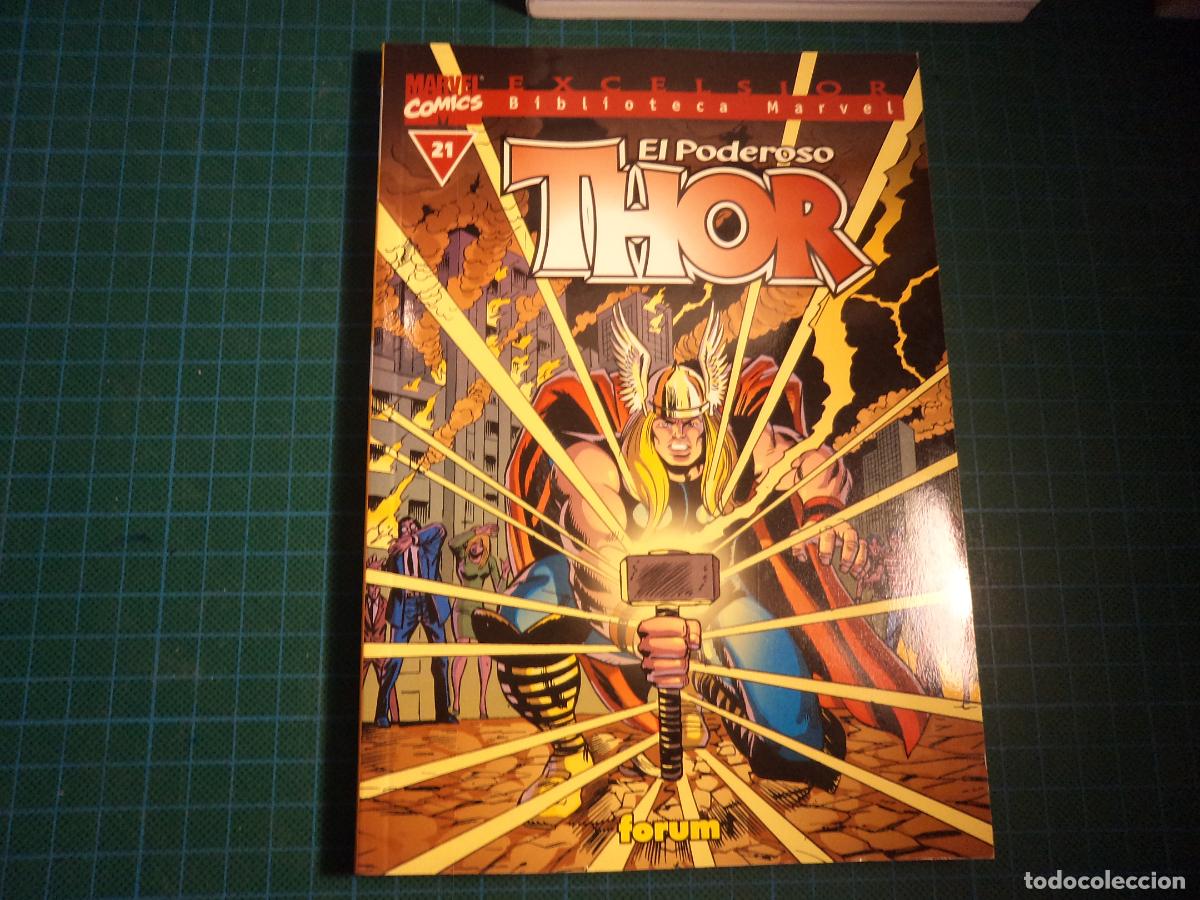 C&oacute;mics: Biblioteca Marvel. Thor n&ordm; 21. Panini. - Foto 1