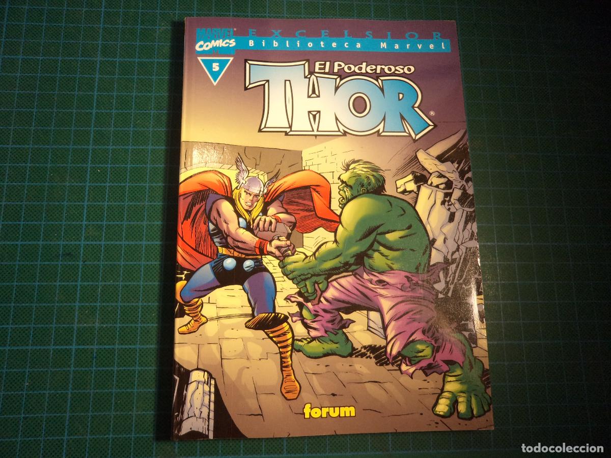 C&oacute;mics: Biblioteca Marvel. Thor n&ordm; 5. Panini. - Foto 1