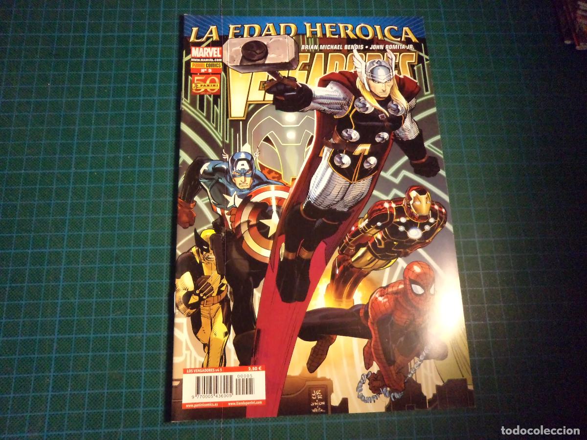 C&oacute;mics: Los Vengadores. Vol 4 n&ordm; 5. Panini. (Ref-1-B) - Foto 1