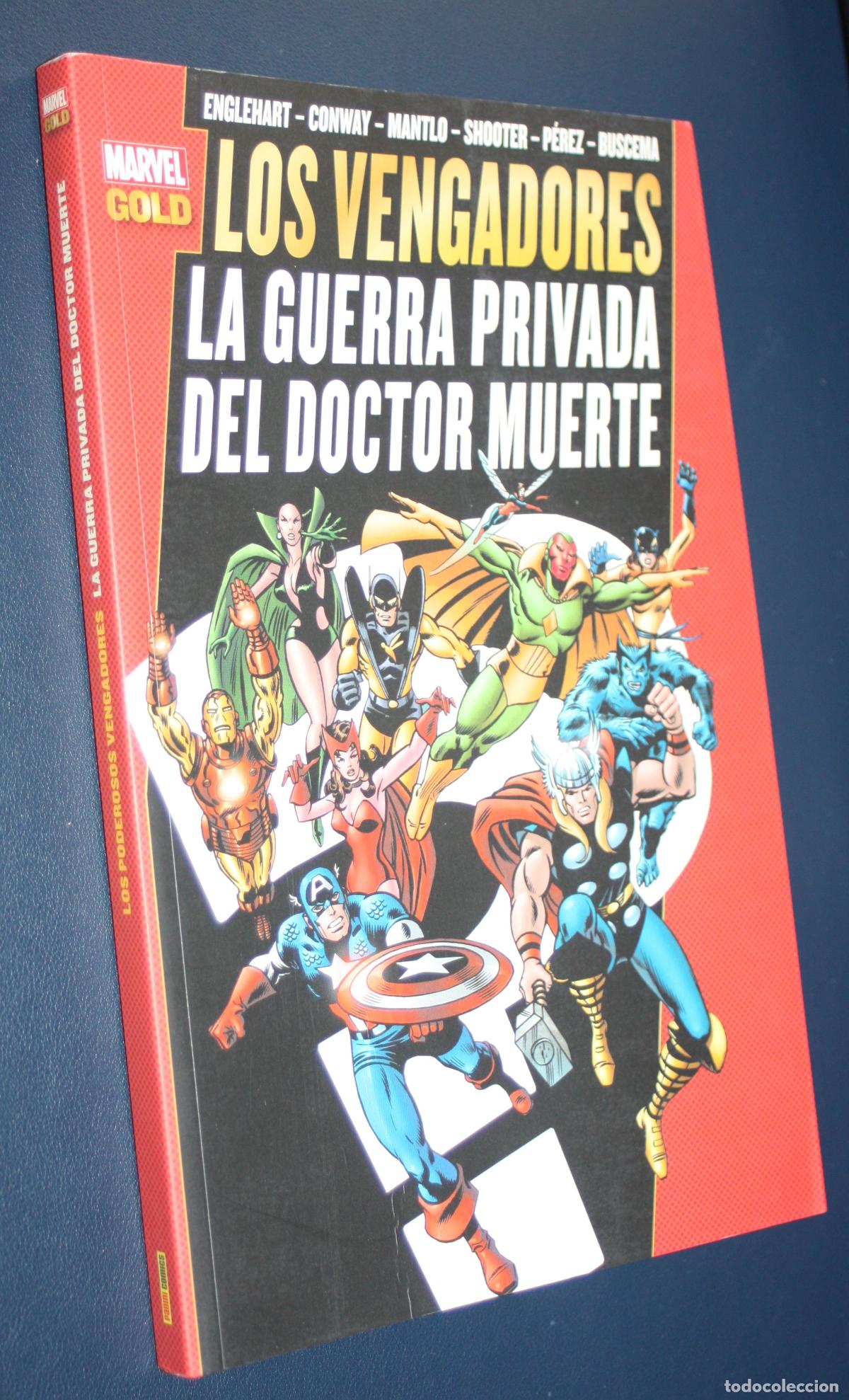 Comics: LOS VENGADORES,-MARVEL GOLD -. LA GUERRA PRIVADA DEL DOCTOR MUERTE -una lectura y aceptar&eacute; ofertas-