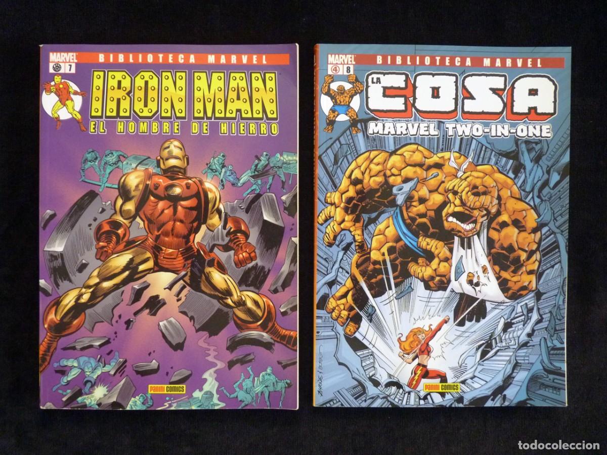 C&oacute;mics: LOTE DE 4 COMICS BIBLIOTECA MARVEL. PANINI. COMO NUEVOS - Foto 2
