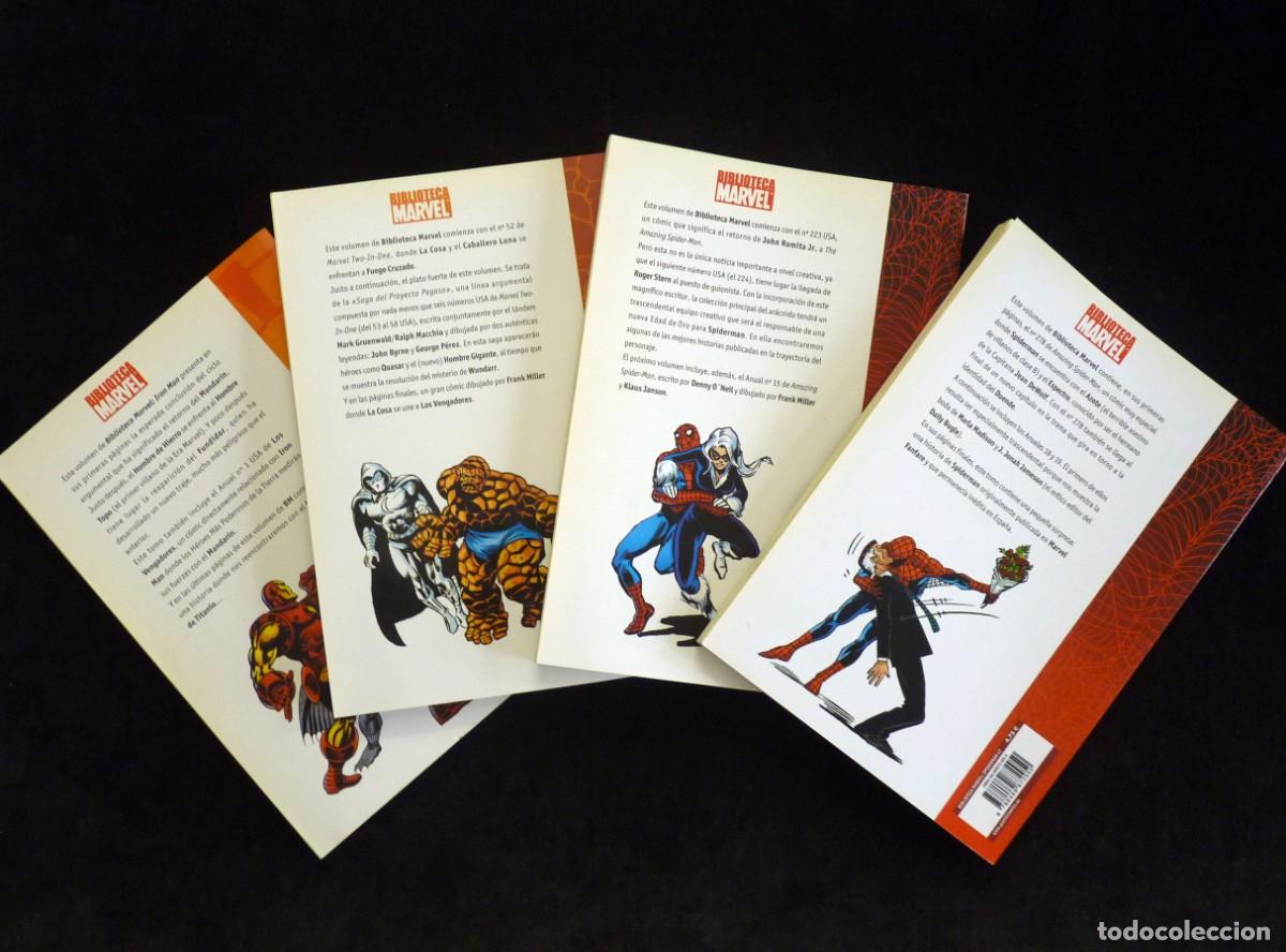 C&oacute;mics: LOTE DE 4 COMICS BIBLIOTECA MARVEL. PANINI. COMO NUEVOS - Foto 4