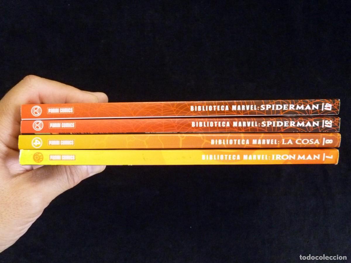 C&oacute;mics: LOTE DE 4 COMICS BIBLIOTECA MARVEL. PANINI. COMO NUEVOS - Foto 5