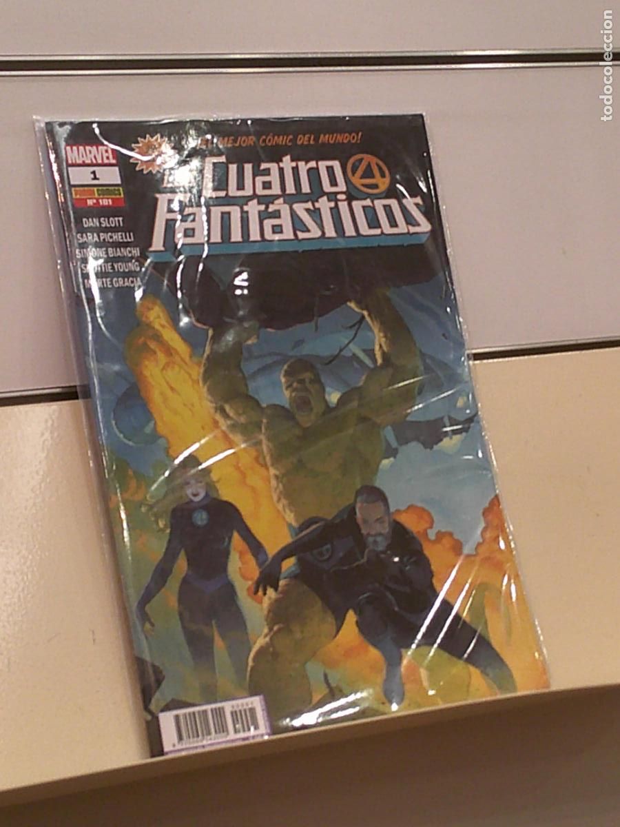 C&oacute;mics: LOS CUATRO FANTASTICOS N&ordm; 1-101 MARVEL - PANINI - Foto 1