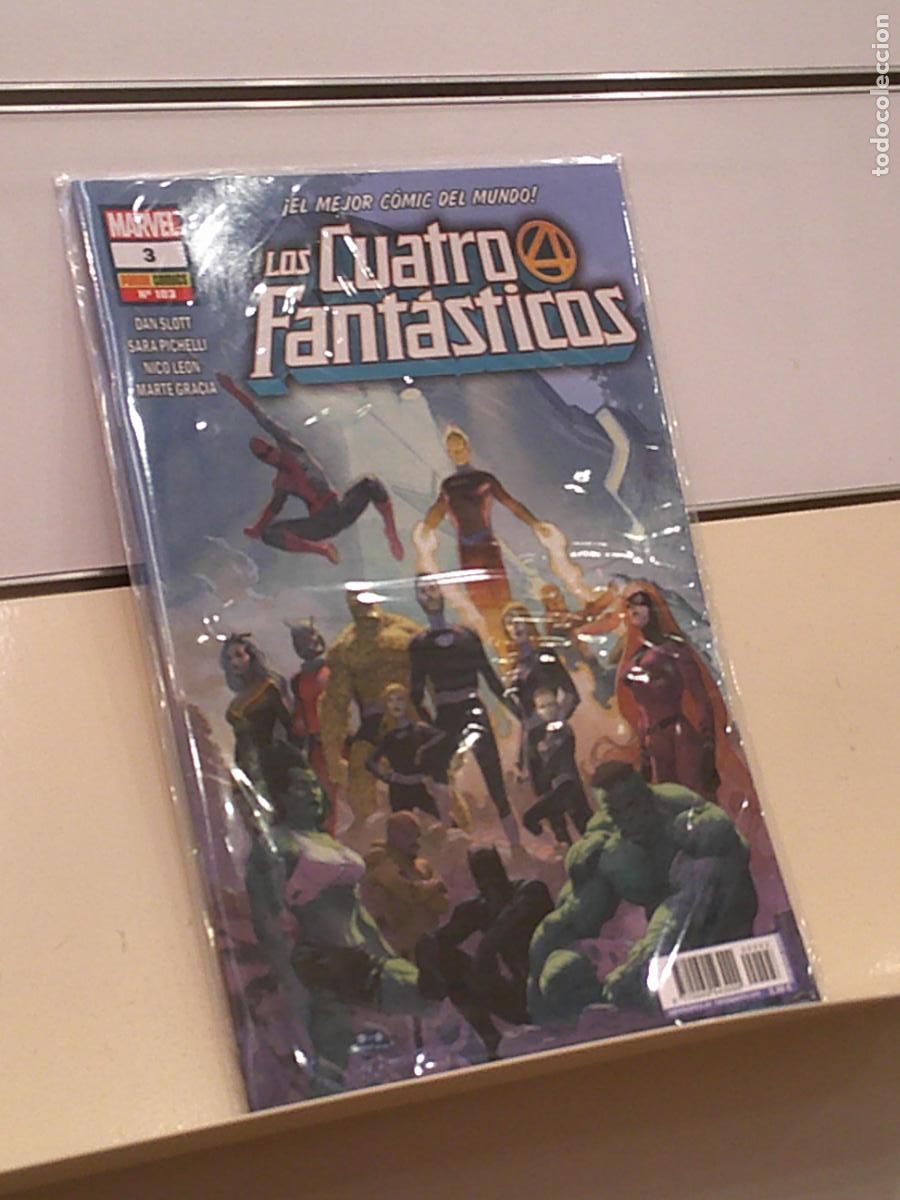C&oacute;mics: LOS CUATRO FANTASTICOS N&ordm; 3-103 MARVEL - PANINI - Foto 1