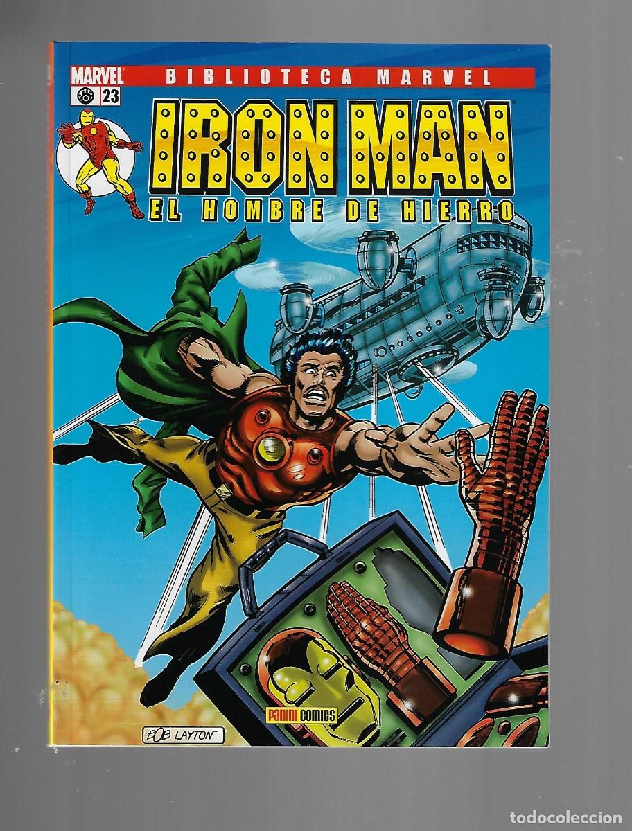 C&oacute;mics: Panini. Biblioteca marvel. Iron man. 23 - Foto 1