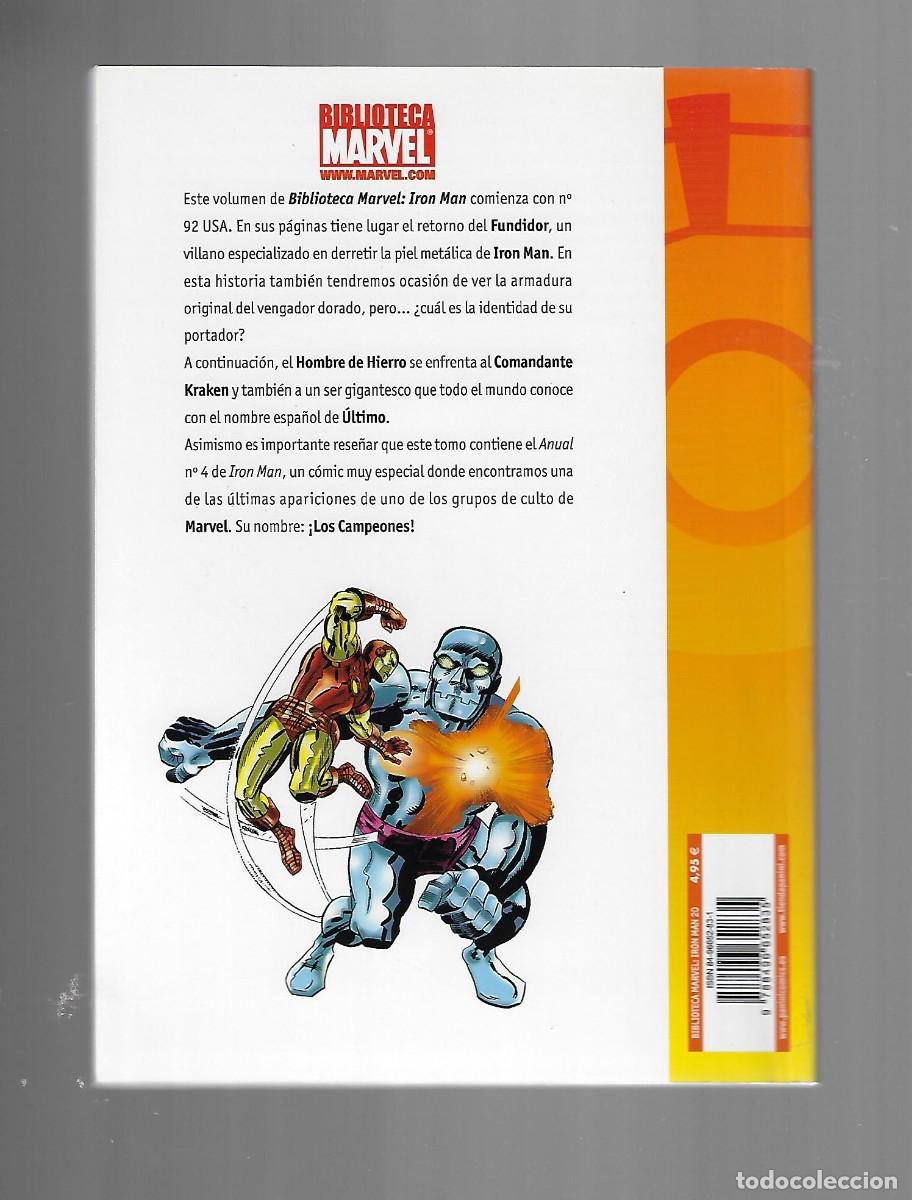 C&oacute;mics: Panini. Biblioteca marvel. Iron man. 20 - Foto 2