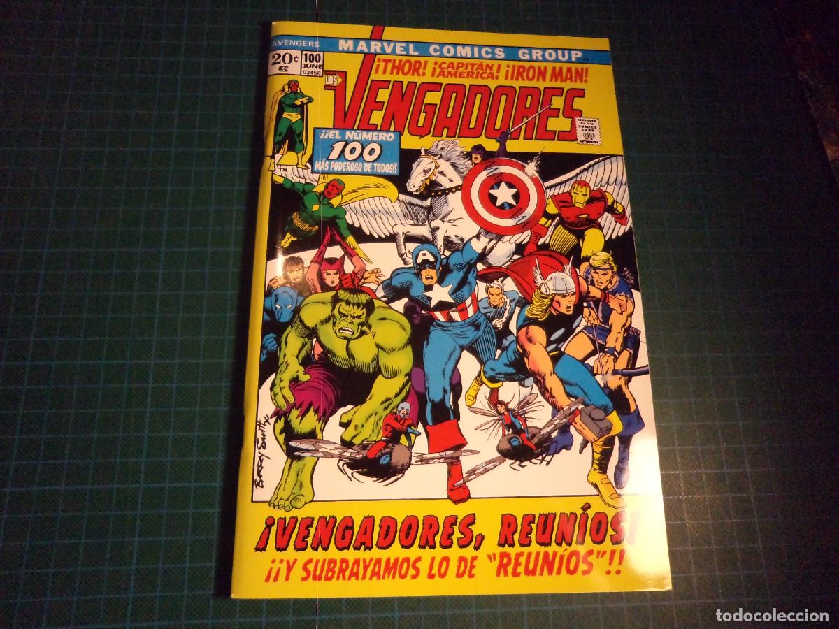 C&oacute;mics: Marvel Facsimil. n&ordm; 7. Los Vengadores 100. Panini. (ref.2-B) - Foto 1