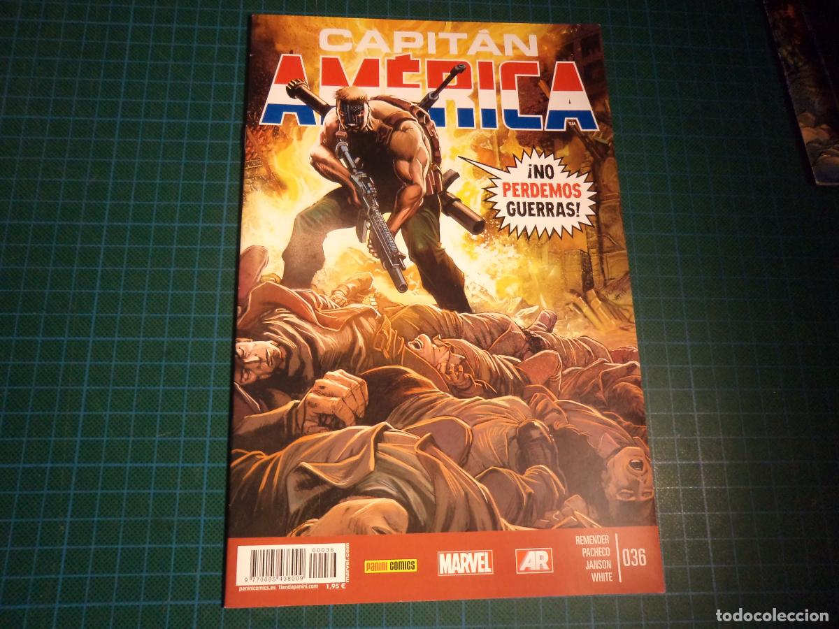 C&oacute;mics: Capitan America. Vol 8 n&ordm; 36. Panini. (ref.2-B) - Foto 1