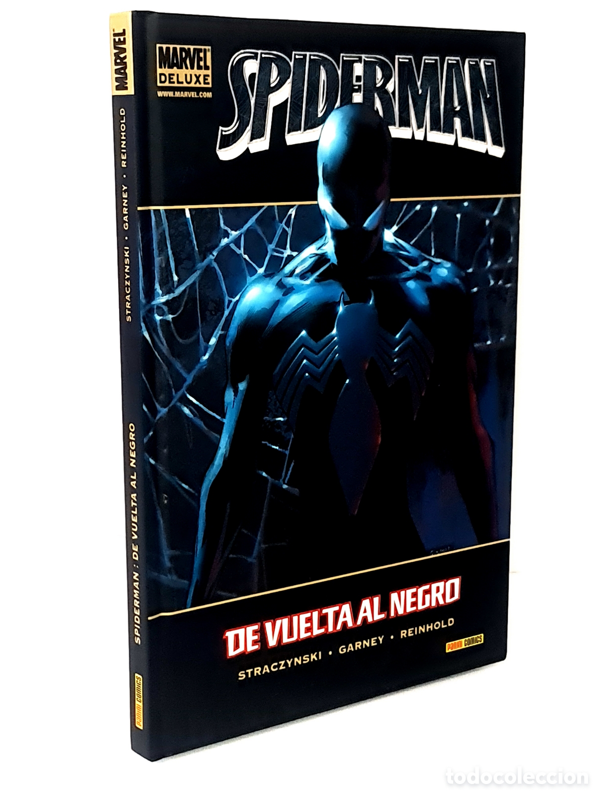 C&oacute;mics: EXCELENTE ESTADO DELUXE SPIDERMAN DE VUELTA AL NEGRO PANINI MARVEL COMICS - Foto 1