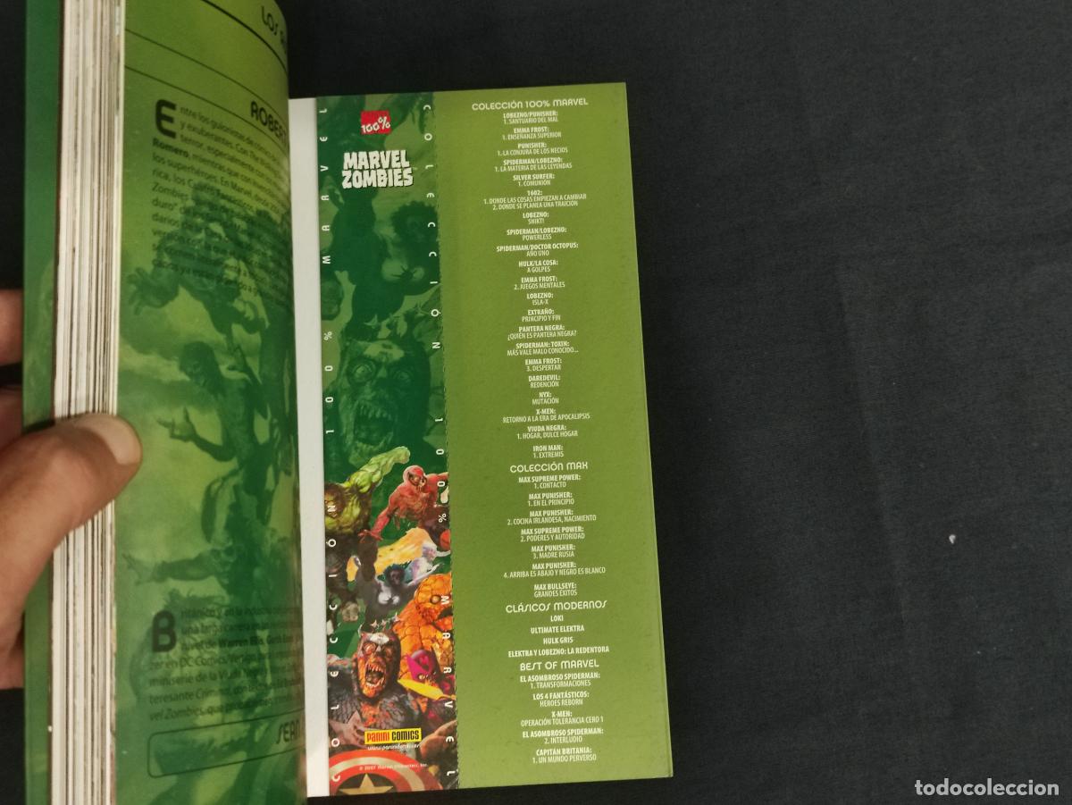 C&oacute;mics: COLECCION 100% MARVEL - MARVEL ZOMBIES - HAMBRE INSACIABLE - PANINI - - Foto 3