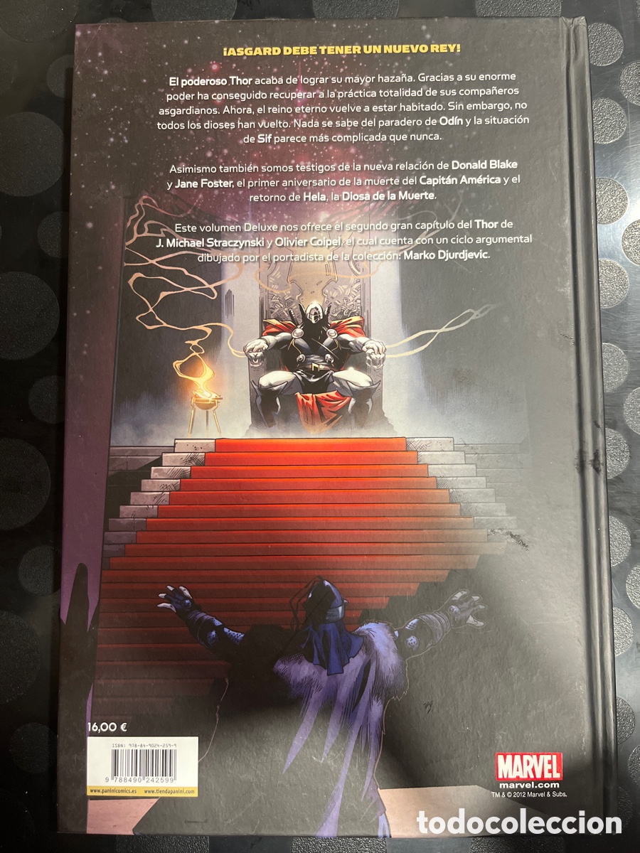 C&oacute;mics: THOR N.2 D&Iacute;AS DE TRUENO MARVEL DE LUXE ( 2012/2017 ) - Foto 2
