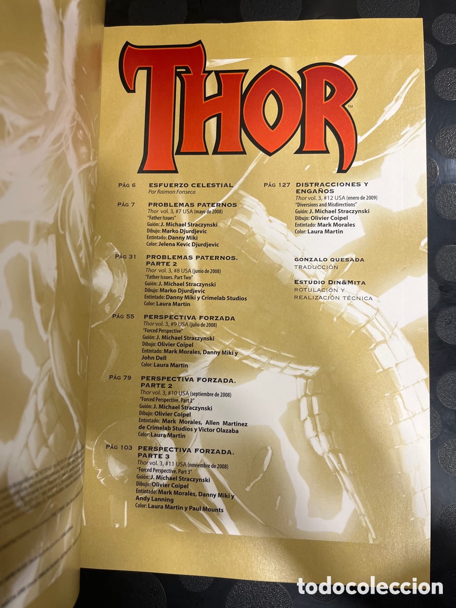 C&oacute;mics: THOR N.2 D&Iacute;AS DE TRUENO MARVEL DE LUXE ( 2012/2017 ) - Foto 3
