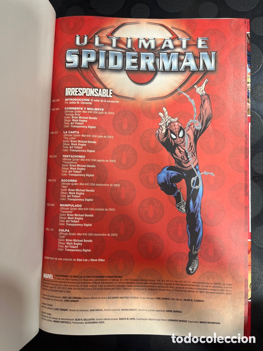 C&oacute;mics: COLECCIONABLE ULTIMATE N.20 SPIDERMAN N.9 IRRESPONSABLE ( 2012/2016 ). - Foto 3