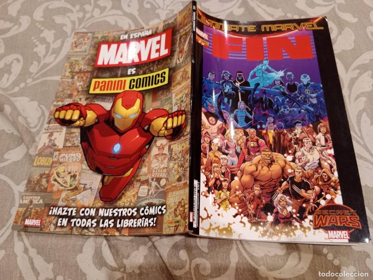 C&oacute;mics: ULTIMATE MARVEL N&ordm;37 FIN , ULTIMO NUMERO - MARVEL PANINI COMICS 2015 - Foto 1