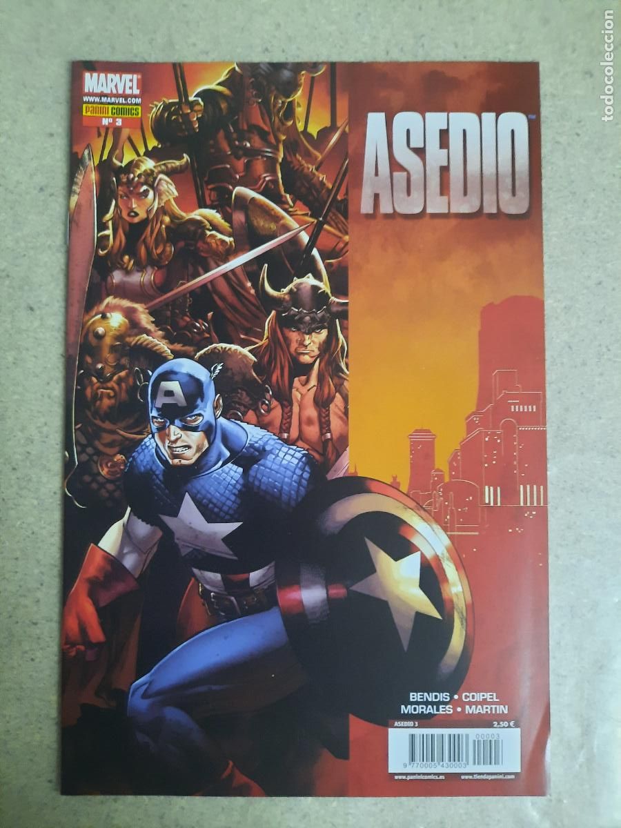 C&oacute;mics: ASEDIO N&ordm; 2 Y 3 - ED. PANINI-MARVEL - Foto 1
