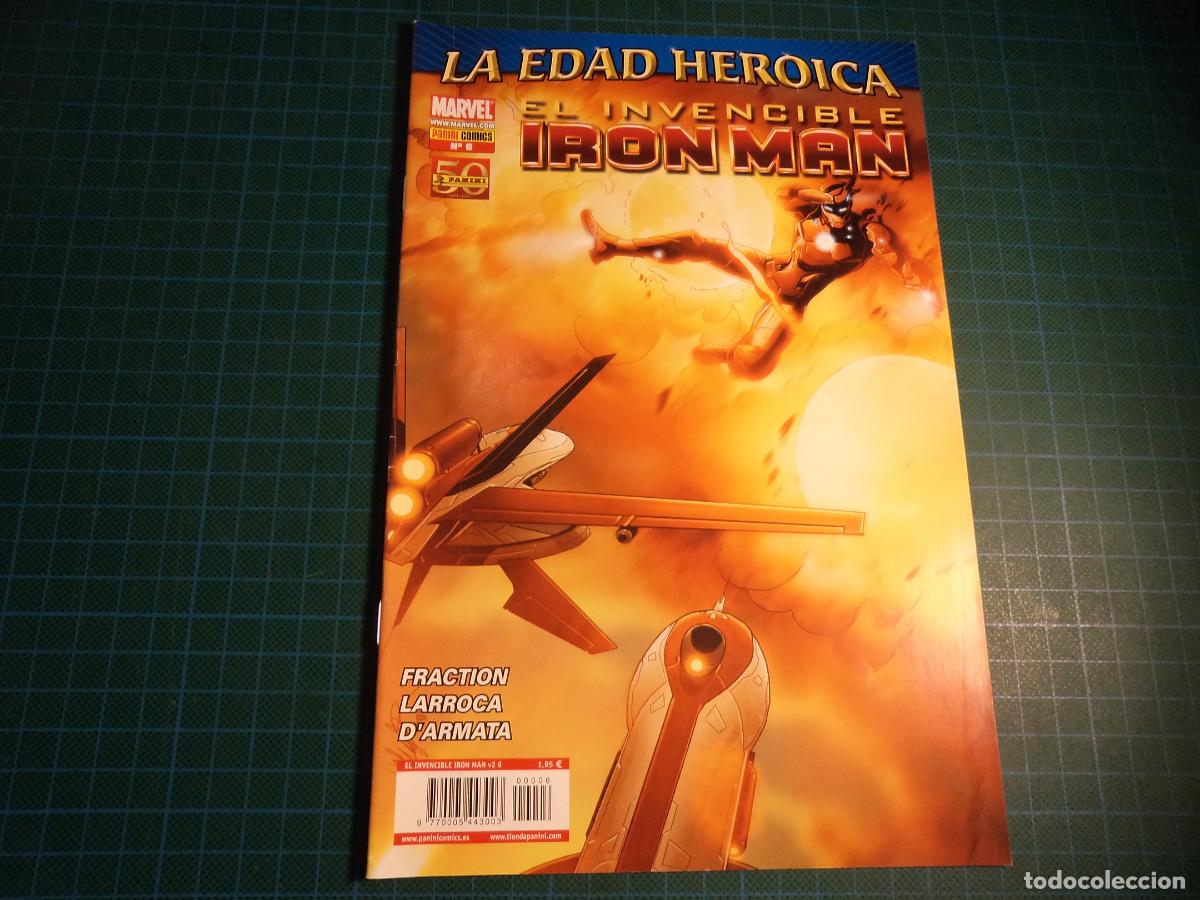 C&oacute;mics: El invencible Iron Man. Vol 2. n&ordm; 6. Panini. (ref-011) - Foto 1