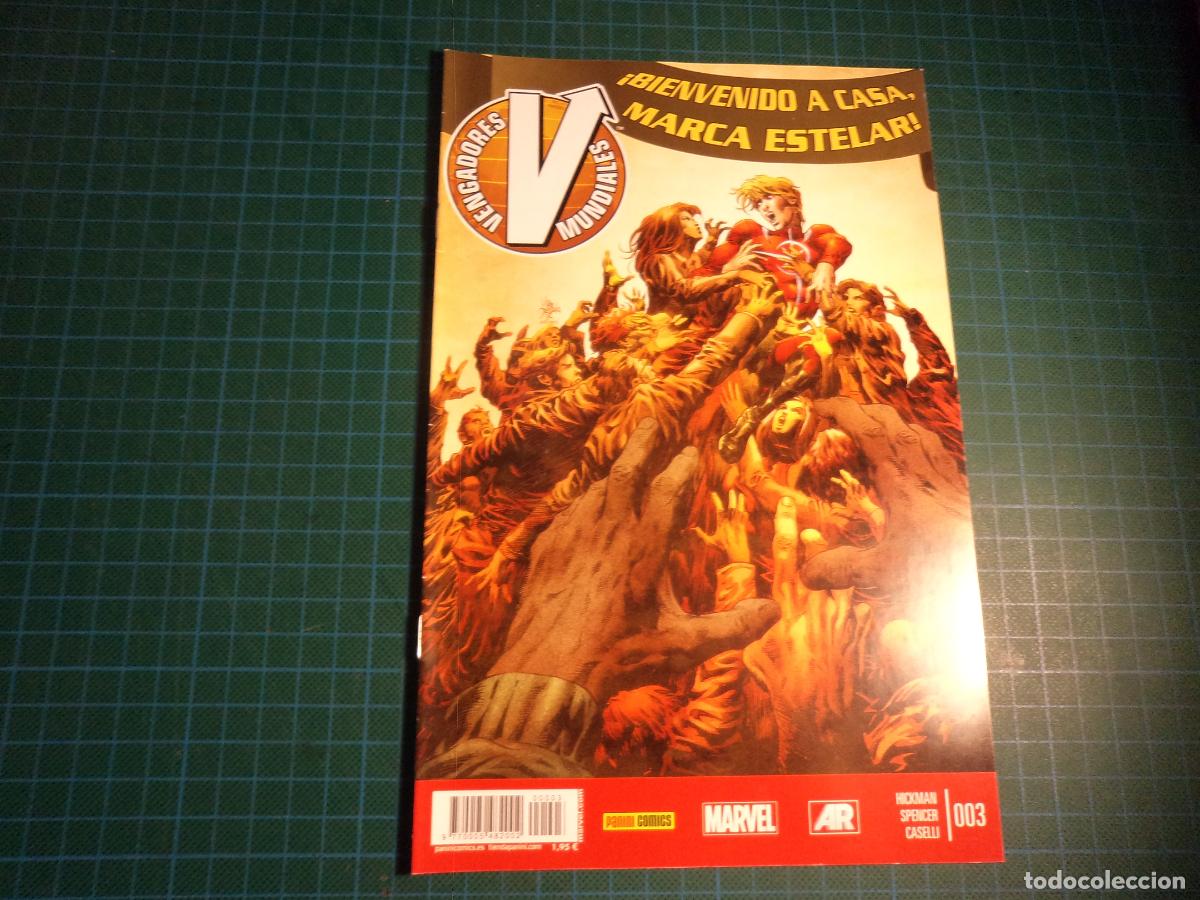 C&oacute;mics: Vengadores Mundiales. N&ordm; 3. Panini. (ref-011) - Foto 1