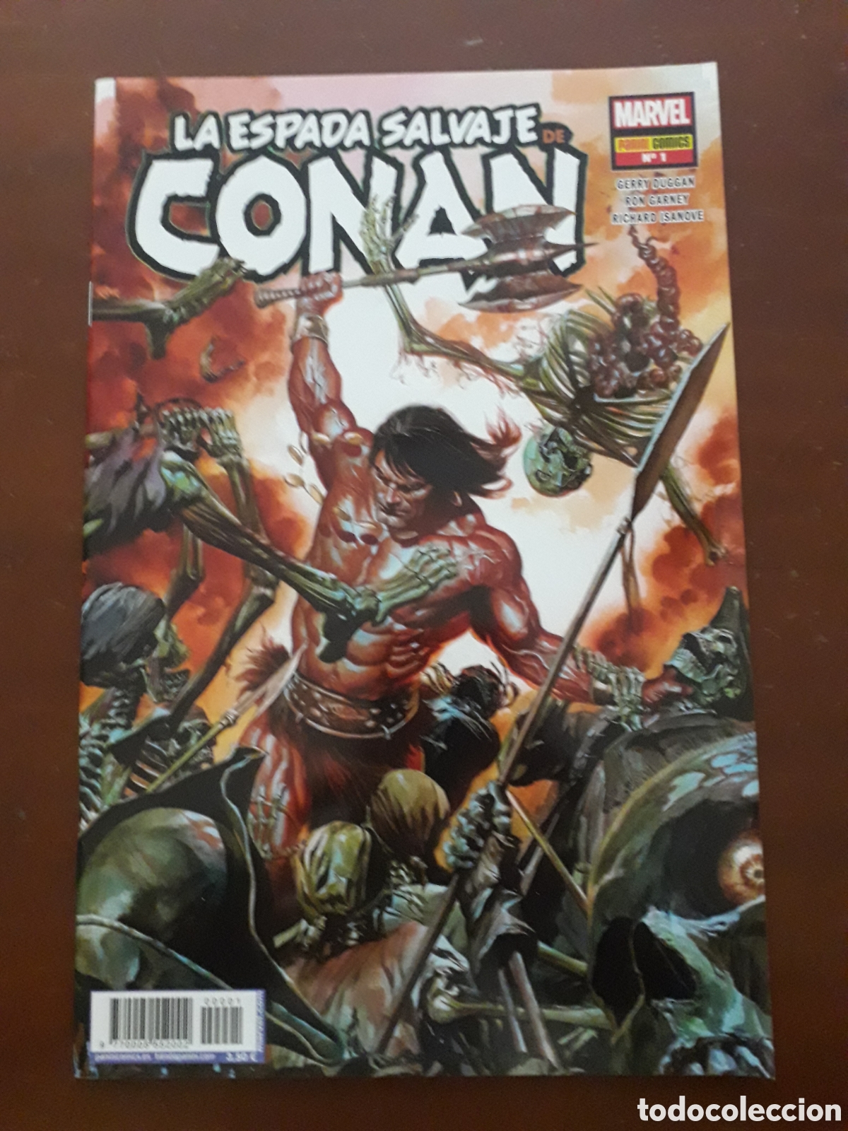 C&oacute;mics: LA ESPADA SALVAJE DE CONAN N&Uacute;MERO 1. EXCELENTE ESTADO - Foto 1
