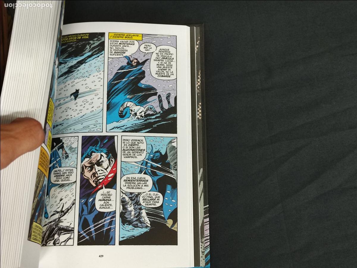 C&oacute;mics: MARVEL LIMITED EDITION - LA TUMBA DE DRACULA - LA LLEGADA DE DRACULA - PANINI - - Foto 4