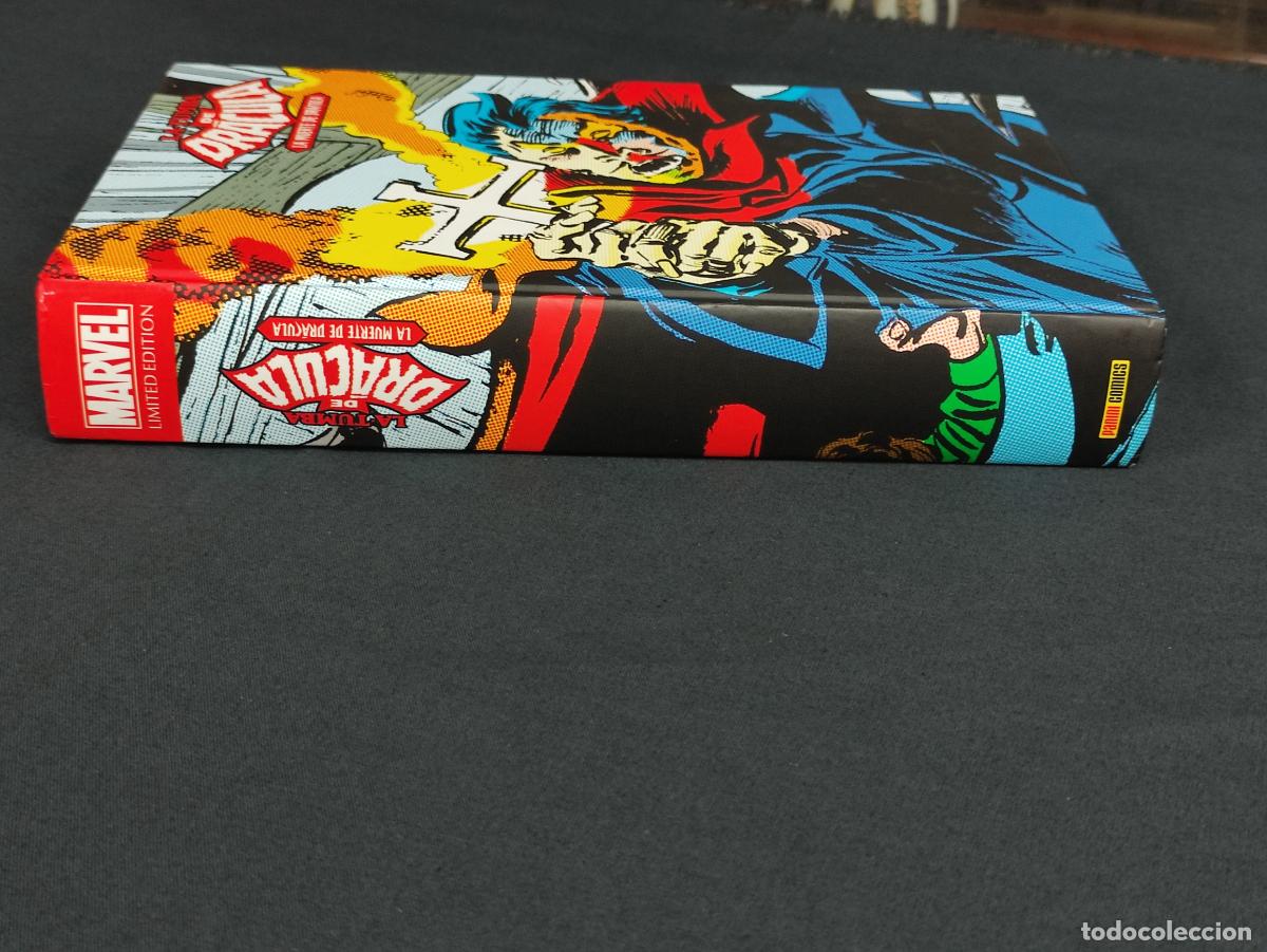 C&oacute;mics: MARVEL LIMITED EDITION - LA TUMBA DE DRACULA - LA MUERTE DE DRACULA - PANINI - - Foto 8