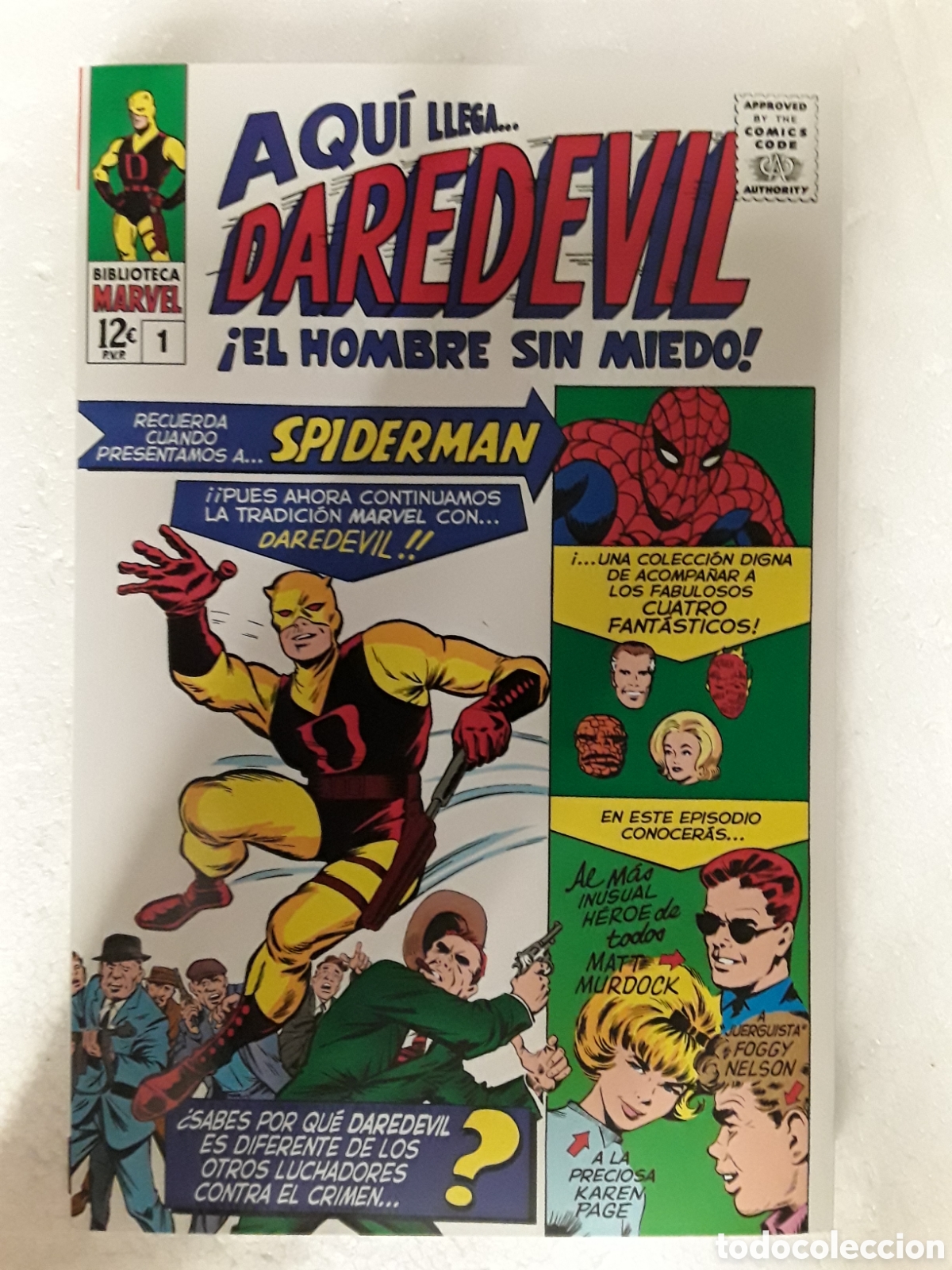 C&oacute;mics: Biblioteca Marvel 18. Daredevil 1 - Panini / Marvel - Foto 1