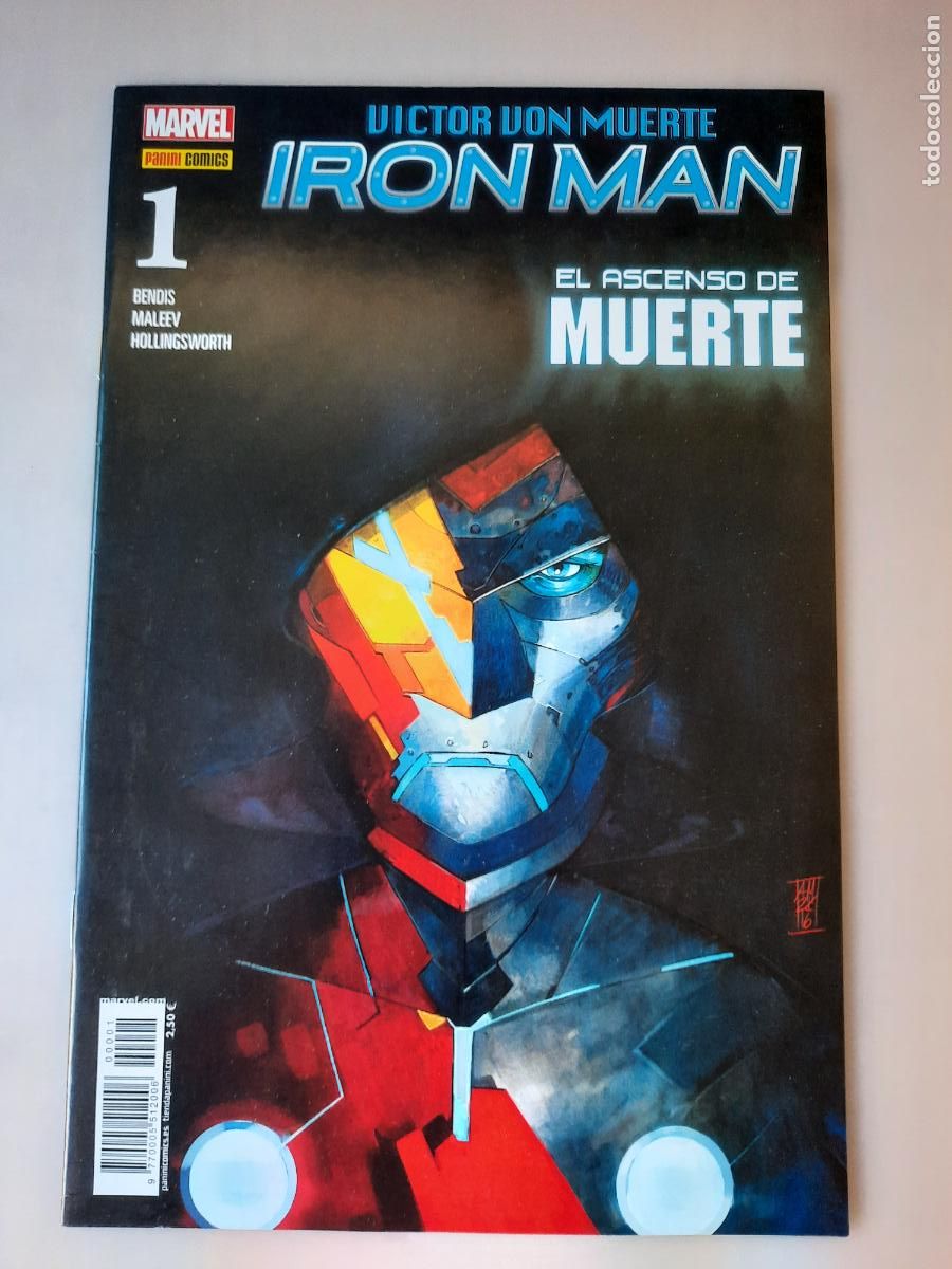C&oacute;mics: VICTOR VON MUERTE: IRON MAN N&ordm; 1 Y 2 - ED. PANINI-MARVEL - Foto 1