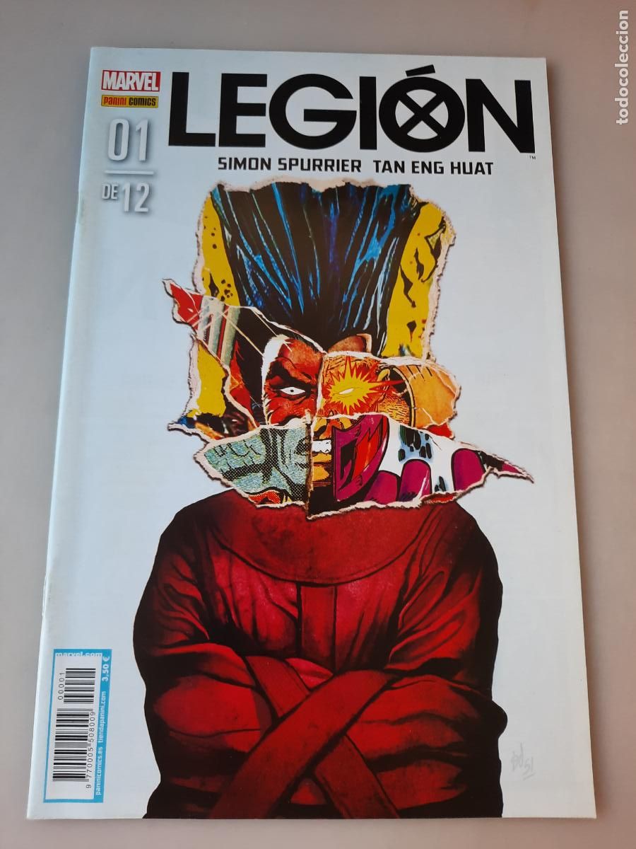 C&oacute;mics: LEGI&Oacute;N N&ordm; 1 Y 2 DE 12 ED. PANINI MARVEL - Foto 1