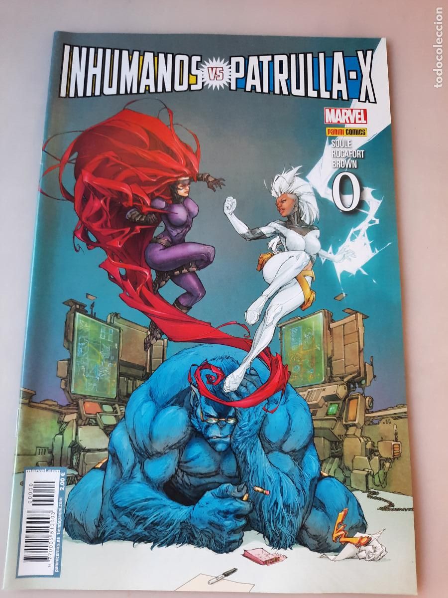 C&oacute;mics: INHUMANOS VS PATRULLA -X N&ordm; 0 ED. PANINI MARVEL - Foto 1